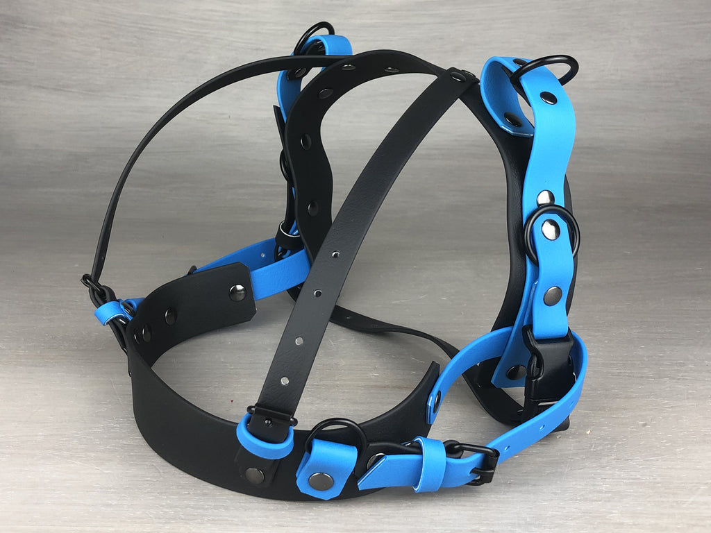 Waterproof Guide and Full Mobility Straight Front Dog Harness Yupcollars