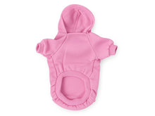 “I Still Live With My Paw-rents!” Dog Hoodie Pink – Soft and Warm