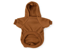 “I Still Live With My Paw-rents!” Dog Hoodie Brown – Soft and Warm
