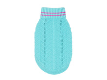 “Dolly” Dog Sweater – Light Blue in Soft Knit