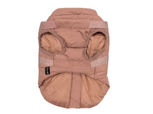 Pink Winter Dog Coat with Integrated Harness – Padded and Waterproof