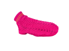 “Dolly” Dog Sweater – Fuchsia Pink in Soft Knit
