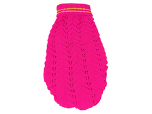 “Dolly” Dog Sweater – Fuchsia Pink in Soft Knit