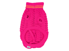 “Dolly” Dog Sweater – Fuchsia Pink in Soft Knit
