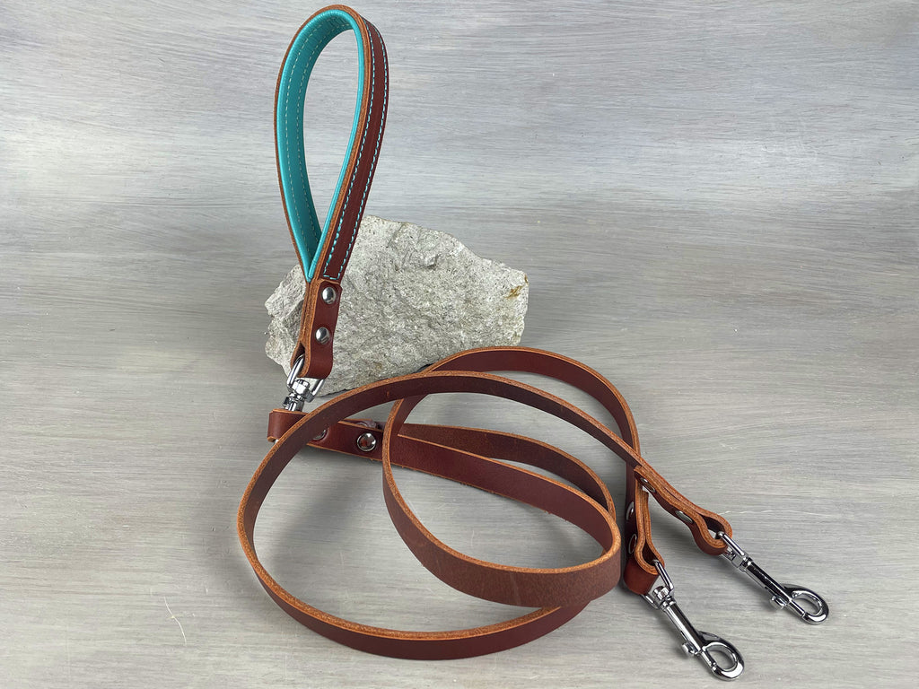 Fully Customizable Double Dog Leash with Padded Handle– Yupcollars