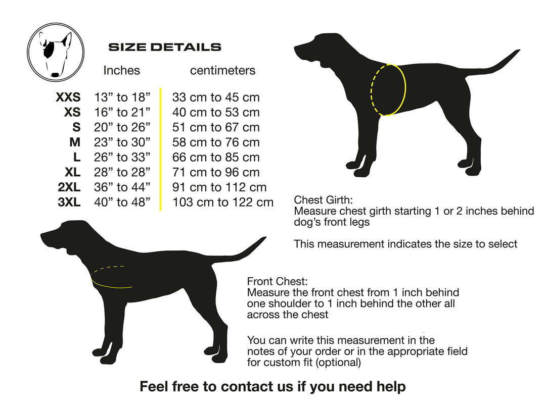 Waterproof Counterbalance Straight Front Service Dog Harness with Fixe Yupcollars